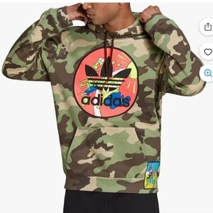 Adidas x Jeremy Scott Camouflage Hoodie